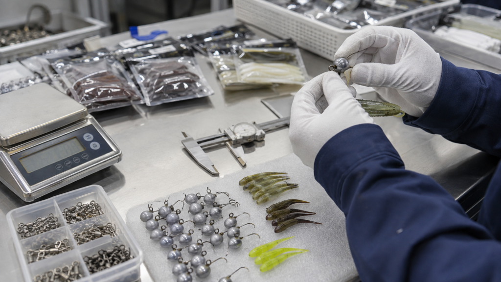 Controle de Qualidade em artigos de pesca OEM para o Brasil