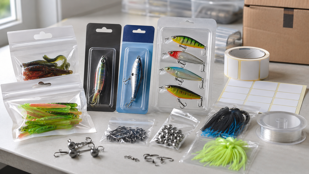 Embalagem Private Label para artigos de pesca no mercado brasileiro